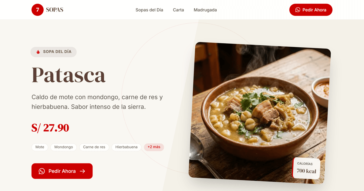 Miniatura de 7 Sopas