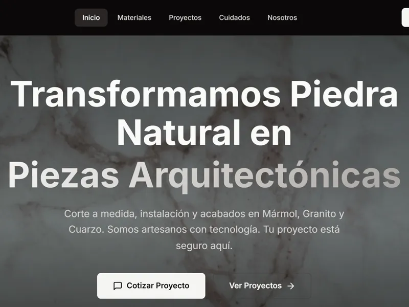 Stone Home - Mármol & Acabados